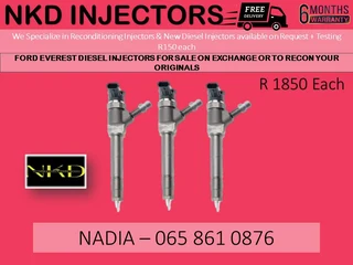 Ford Everest Diesel Injectors For Sale Or To Recon