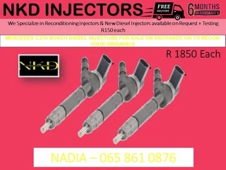 Mercedes C270 Diesel Injectors For Sale On Exchange With 6 Months Warranty