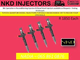 Toyota Quantum Diesel Injectors For Sale On Exchange With 6 Months Warranty