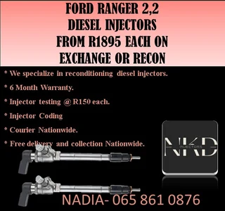 Ford Ranger 2.2 Diesel Injectors For Sale On Exchange