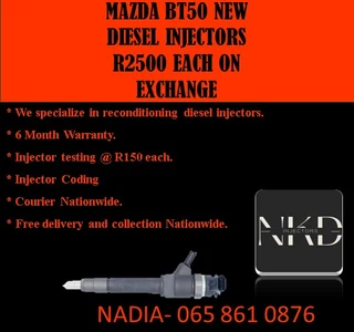 Mazda Bt50 New Diesel Injectors For Sale On Exchange Or To Recon