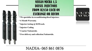 Nissan Micra 1.5 Diesel Injectors For Sale On Exchange With 6 Months Warranty