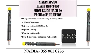 Nissan Np200 Diesel Injectors For Sale On Exchange Or To Recon