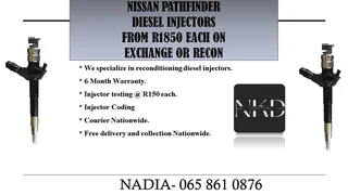 Nissan Pathfinder Diesel Injectors For Sale On Exchange With 6 Months Warranty