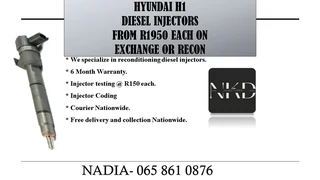 Hyundai H1 Diesel Injectors For Sale On Exchange