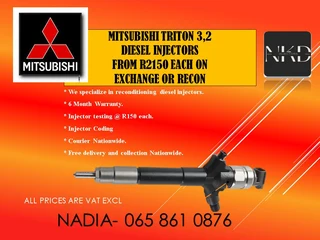 Mitsubishi Injectors For Sale On Exchange Or Recon With Test Reports