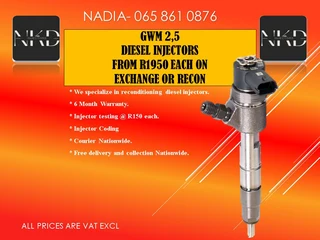 Gwm 2.5 Bosch Diesel Injectors For Sale On Exchange
