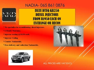 Isuzu Dteq Diesel Injectors For Sale On Exchange