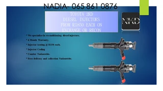 Toota 2kd Diesel Injectors For Sale On Exchange