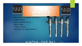 Gwm 2.8 Diesel Injectors For Sale Or To Recon