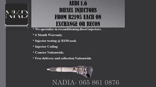 Audi 1.6 Diesel Injectors For Sale On Exchange Or To Recon