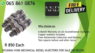 Hyundai H100 Diesel Injectors For Sale On Exchange With 6 Months Warranty