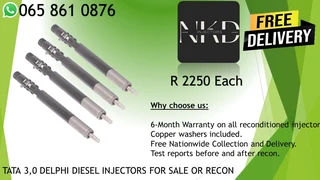 Tata 3.0 Diesel Injectors For Sale On Exchange Or To Recon
