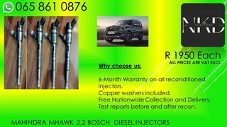 Mahindra Mhawk Diesel Injectors For Sale On Exchange Or Recon