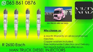 Man Diesel Injectors For Sale On Exchange Or Recon