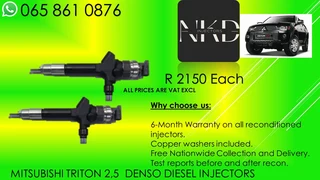 Mitsubishi Triton Diesel Injectors For Sale On Exchange Or Recon
