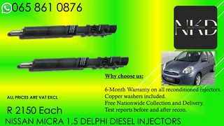 Nissan Micra Diesel Injectors For Sale On Exchange Or Recon