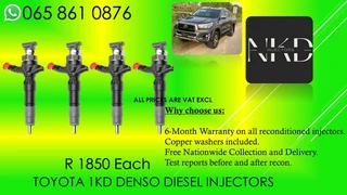 Toyota 1kd Diesel Injector For Sale On Exchange Or Recon