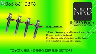 Toyota Hiux Diesel Injectors For Sale On Exchange Or Recon