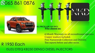 Isuzu Dteq Kb250 Injectors For Sale On Exchange Or Recon