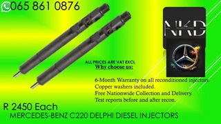 Mercedes C220 diesel injectors for sale