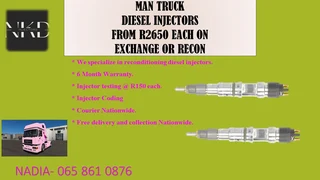 Man Truck Diesel Injectors For Sale On Exchange  Or To Recon