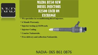 Mazda Bt50 Diesel Injectors For Sale On Exchange With 6 Months Warranty