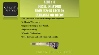 Audi1.6 Diesel Injectors For Sale On Exchange Or To Recon