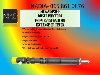 Nissan Np200 Diesel Injectors For Sale On Exchnage Or To Recon