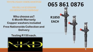 Toyota Prado Diesel Injectors For Sale On Exchange