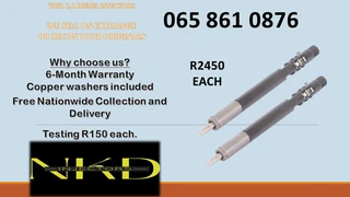 Tata 2.2 Diesel Injectors For Sale On Exchange Or To Recon