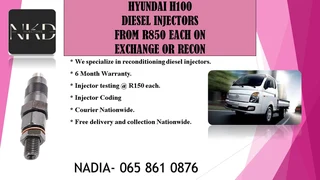 Hyundai H100 Diesel Injectors For Sale On Exchange With 6 Months Warranty