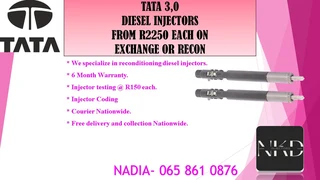 Tata 3.0 Diesel Injectors For Sale On Exchange Or To Recon