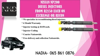 Nissan Np200 Diesel Injectors For Sale On Exchange Or To Recon