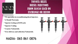 Toyota Hilux Diesel Injectors For Sale On Exchange