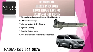 Hyundai H1 Diesel  Injectors For Sale On Exchange