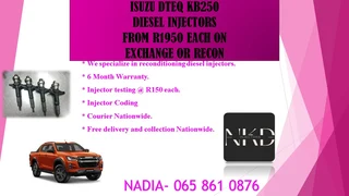 Isuzu Dteq Kb250 Diesel Injectors For Sale On Exchange With 6 Months Warranty