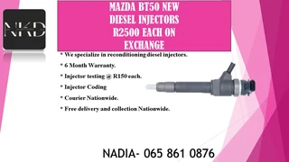 Mazda Bt50 Diesel Injectors For Sale On Exchange With 6 Months Warranty
