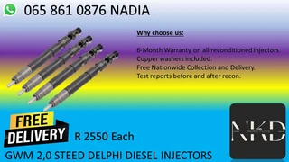 Gwm 2.0 Steed Diesel Injectors For Sale On Exchange  Or To Recon With Warranty