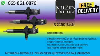 Mitsubishi Triton 2.5 Diesel Injector For Sale On Exchange Or To Recon With Warranty
