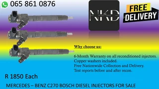 Mercedes C270 Diesel Injectors For Sale On Exchange With 6 Months Warranty