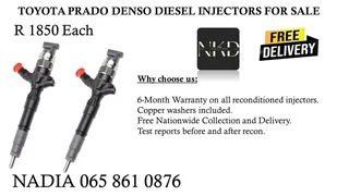 Toyota Prado  Diesel Injectors For Sale On Exchange