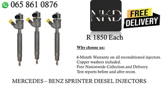 Mercedes Benz Sprinter Diesel Injectors For Sale Or To Recon