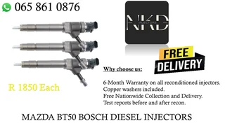 Mazda Bt50 Diesel Injectors For Sale On Exchange Or To Recon With Warranty