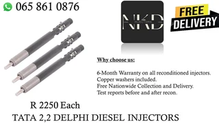 Tata 2.2 Diesel Injectors For Sale On Exchange Or To Recon