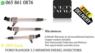 Ford Ranger 3.2 Diesel Injectors For Sale On Exchange With 6 Months Warranty