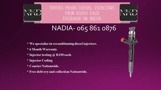 Toyota Prado Diesel Injectors For Sale On Exchange