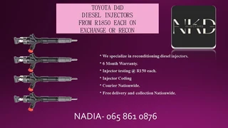 Toyota D4d Diesel Injectors For Sale On Exchange