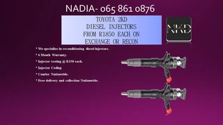 Toyota 2kd Diesel Injectors For Sale On Exchange
