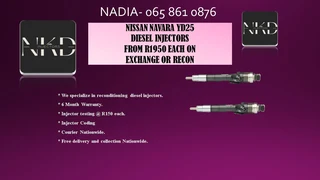 Nissan Navara Yd25 Diesel Injectors For Sale On Exchange With 6 Months Warranty